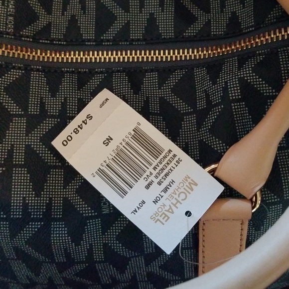 Michael Kors "HAMILTON" Weekender Monogram Bag - Picture 4 of 8